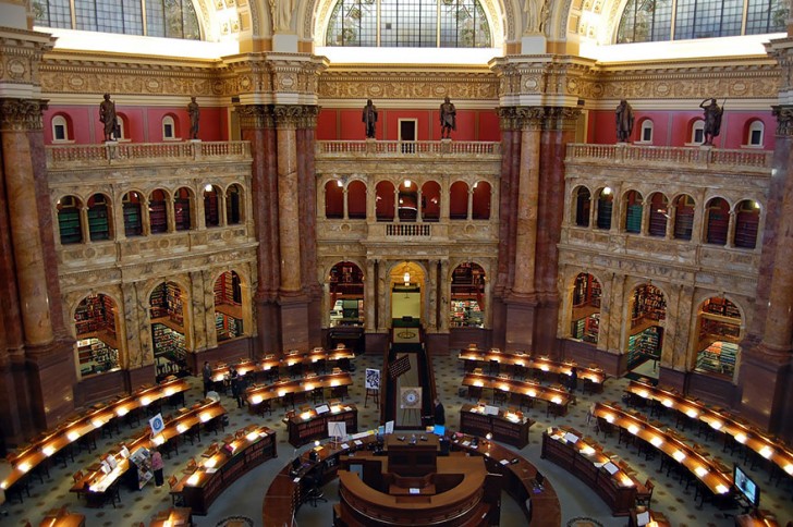 22. Bibliotheek van het congress , Washington D.C , USA