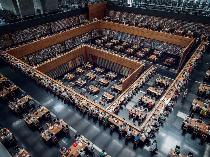 25. Nationale Bibliotheek van China , Bejing , China