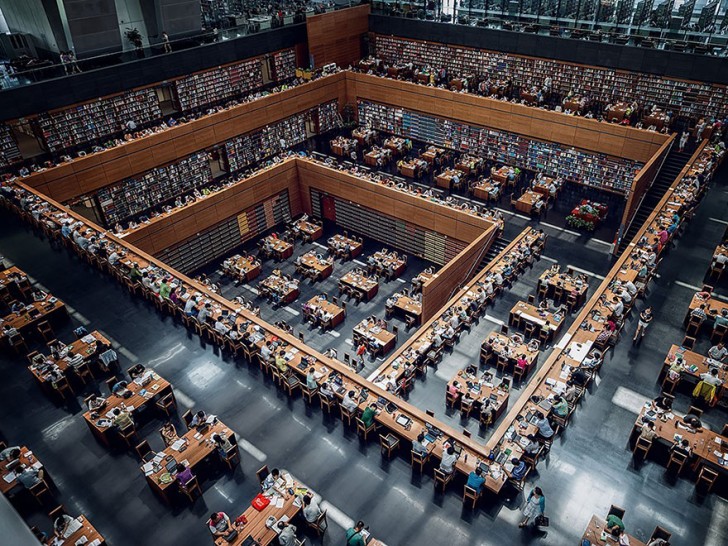 # 25. Bibliothèque nationale de Chine, Pékin, Chine