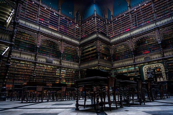 #3. Biblioteca Real Gabinete Portugues De Leitura, Rio de Janero, Brasile
