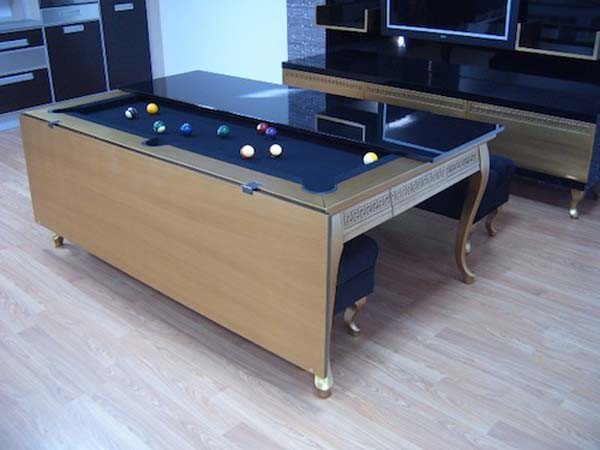 4. Flap Table Luxury Gold