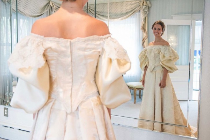 Alle bruiden van deze familie zijn getrouwd in dezelfde jurk: zo ziet de jurk er na bijna 120 jaar uit - 12