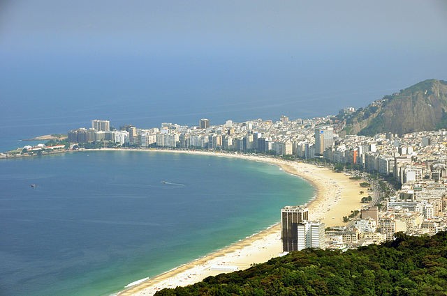 8. Het beroemde strand van Rio de Janeiro