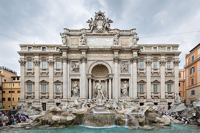 13. De trevi fontein, Rome