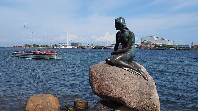 18. Die kleine Meerjungfrau in Kopenhagen