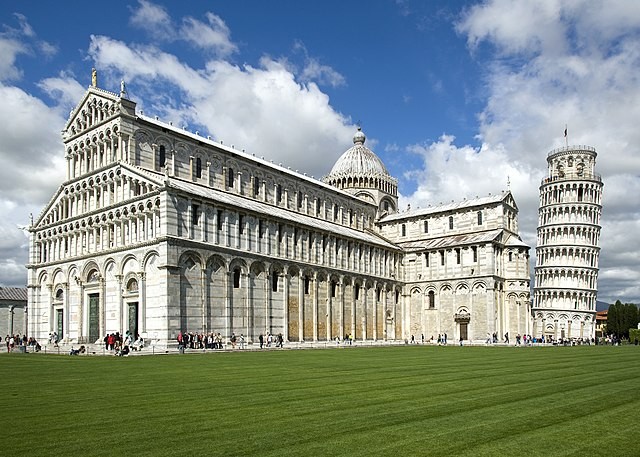 2. Der schiefe Turm von Pisa