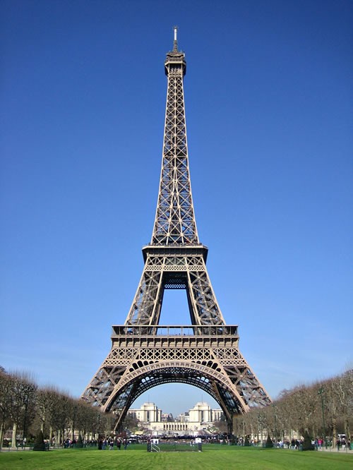 4. Der Platz vor dem Eiffelturm
