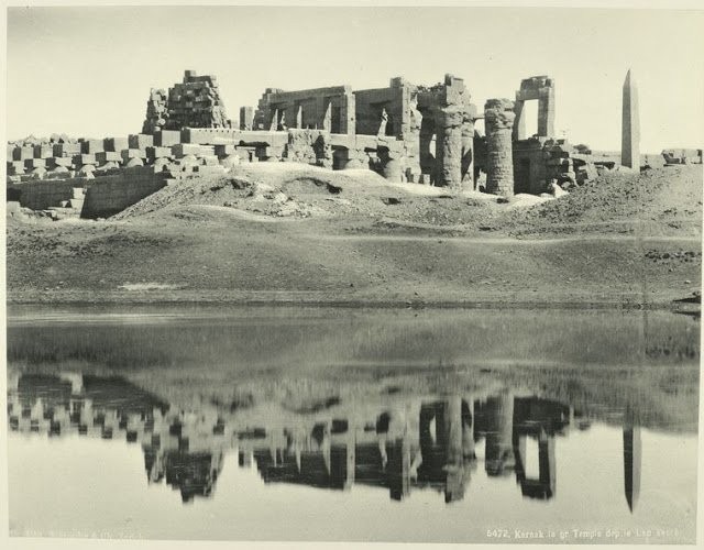 Temple de Karnak et lac sacré