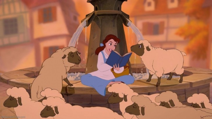 Le livre préféré de Belle est Aladdin