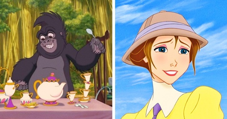 Jane de Tarzan est la nièce de la Belle de « la Belle et le Bête »