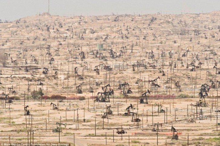 24. Un campo petrolifero in California