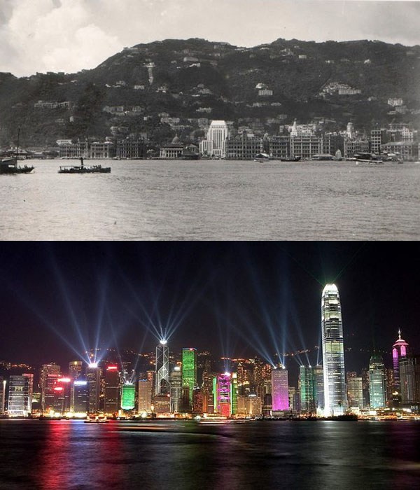 Hong Kong (Chine). 1920 et 2000