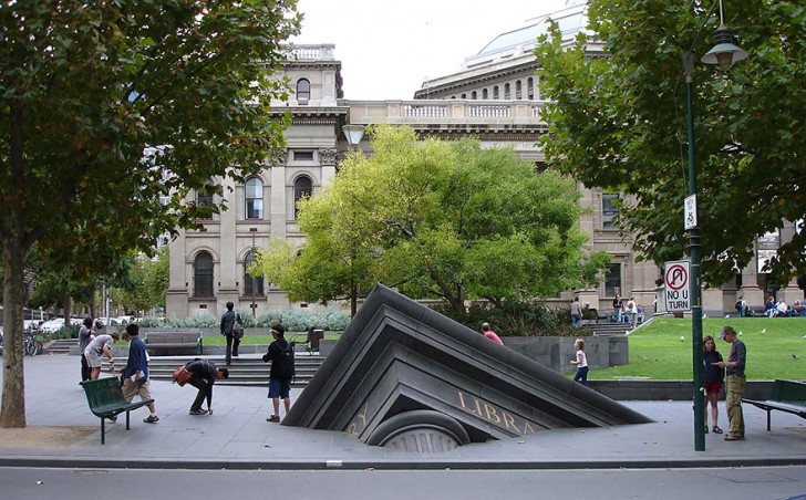 9. Edificio che affonda, Melbourne, Australia
