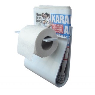 Base pour le papier toilette et le journal