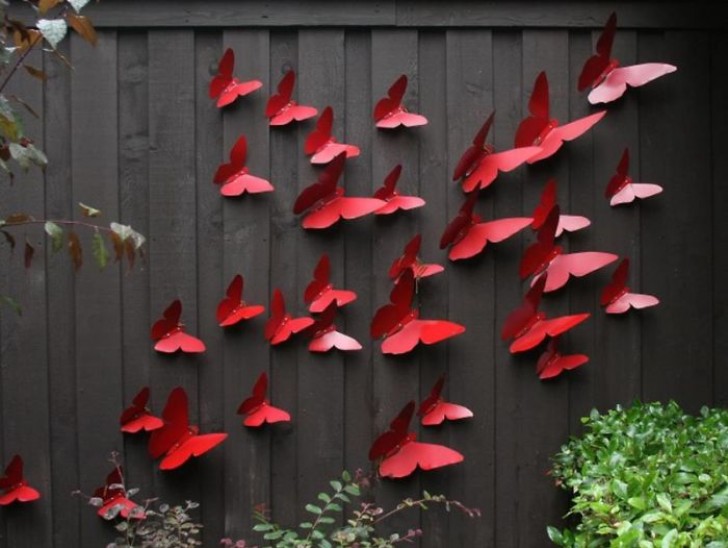 # 8. Des dizaines de papillons libres de voler...