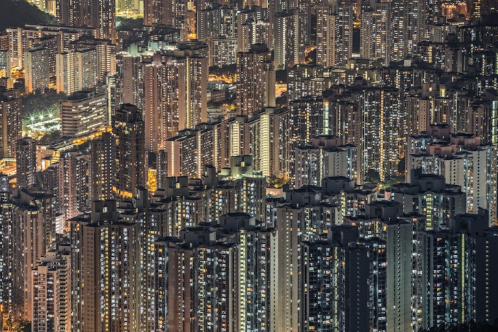 #10. Un'incredibile veduta della città di Hong Kong
