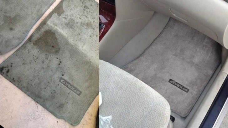 Do not overlook the car floor mats