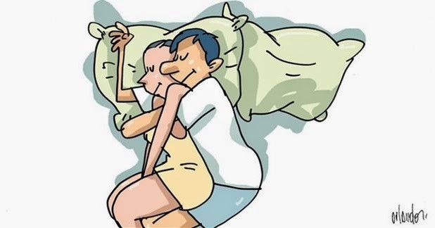 La posizione in cui dormite potrebbe rivelare molto sul vostro rapporto di coppia - 1