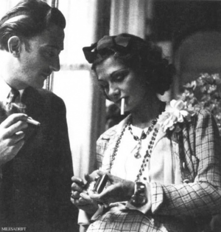 Salvador Dali' et Coco Chanel