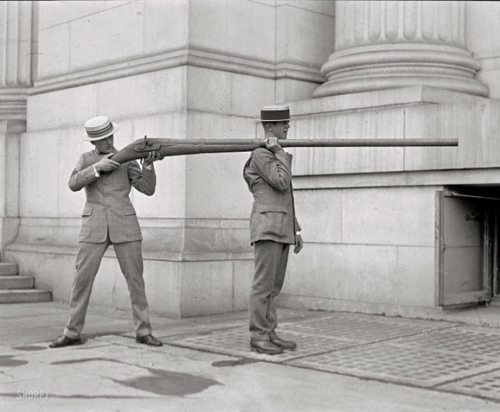 Arme de chasse pour les canards, début du XXe siècle
