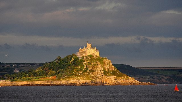 Isolata tra le maree: St Michael's Mount (Inghilterra)