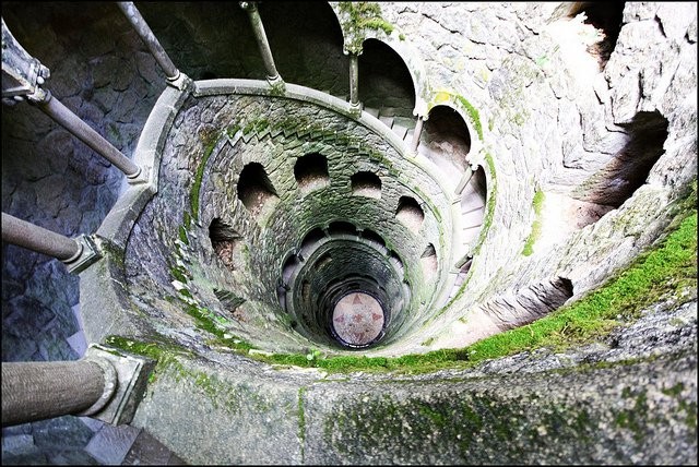 Het extravagante paleis:Quinta da Regaleira ( Portugal )