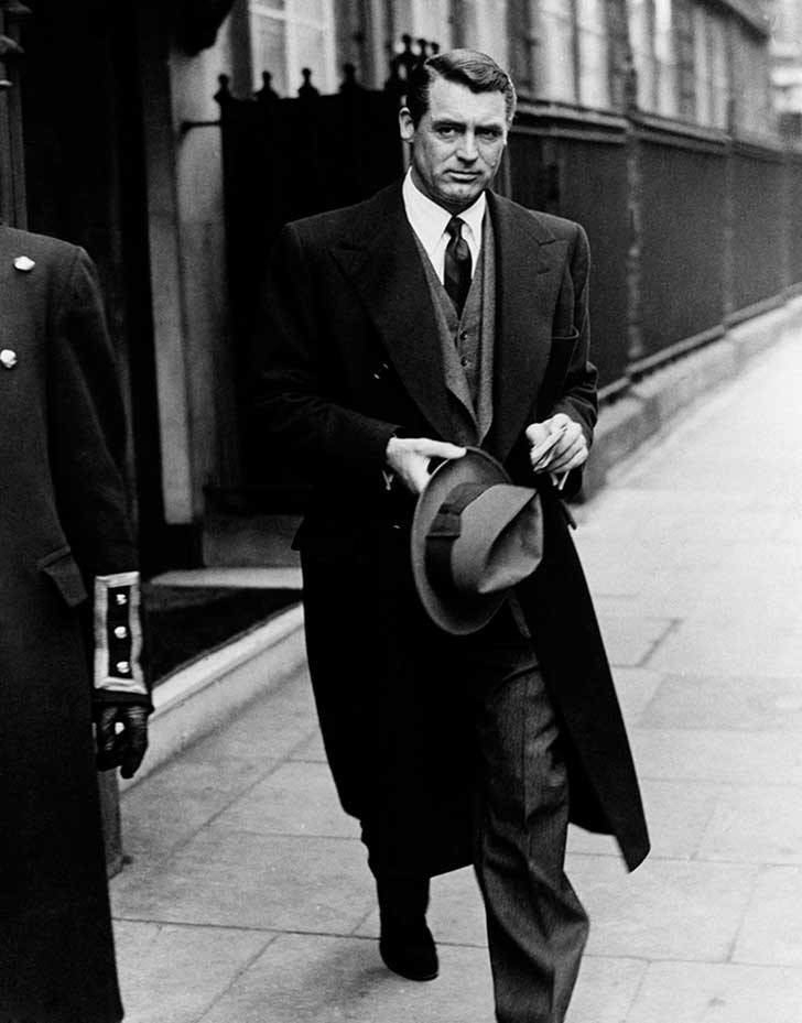 18. L'attore Cary Grant (Londra, 1946).