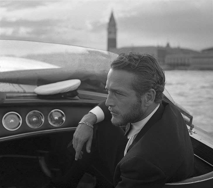 28. Paul Newman a Venezia (1963).