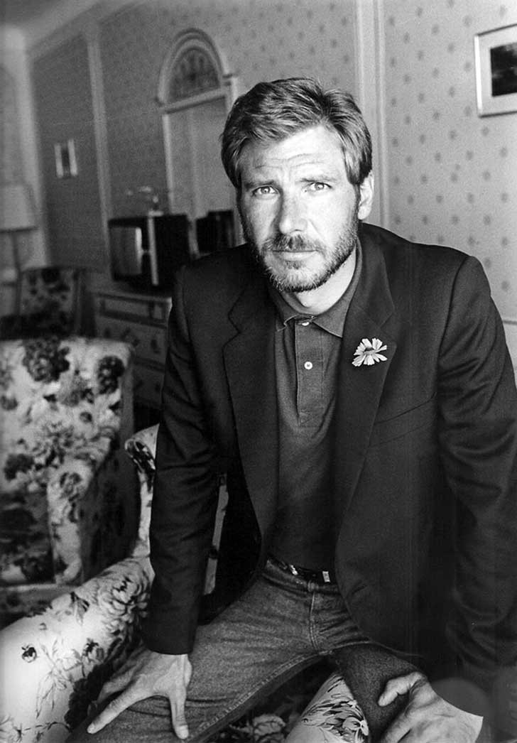 29. Un giovane Harrison Ford.