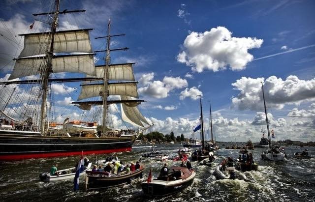 Ad Amsterdam la nautica dà spettacolo con la regata più grande del mondo - 11