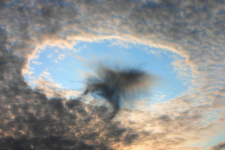 8. Un skypunch dans le ciel d'Autriche.
