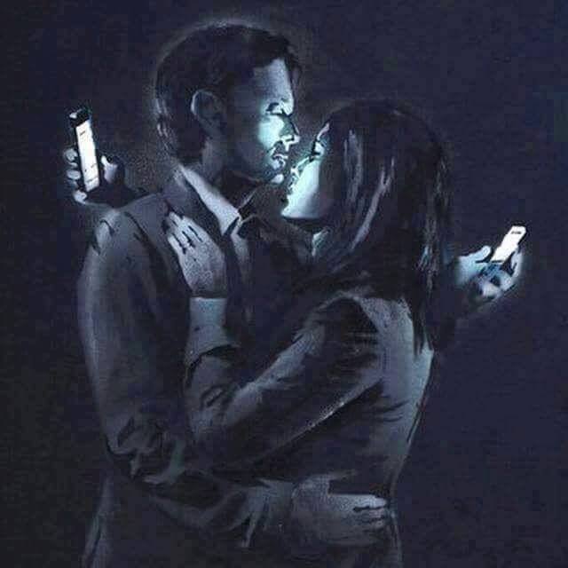 L'amour au temps des smartphones.