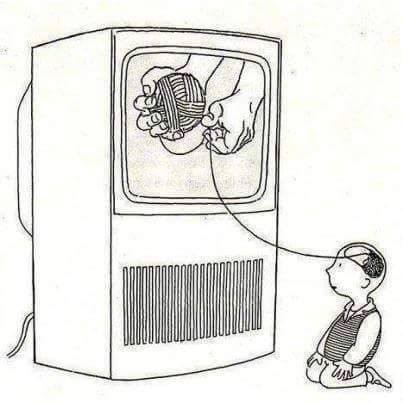 La TV influenza il nostro modo di pensare sin dalla tenera età.