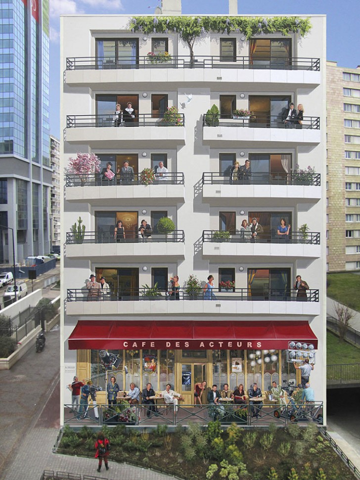Cet artiste parvient à donner une nouvelle vie aux façades anonymes de bâtiment avec des fresques monumentales - 7