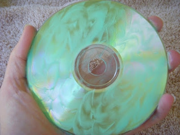 1. Repair old scratched CDs