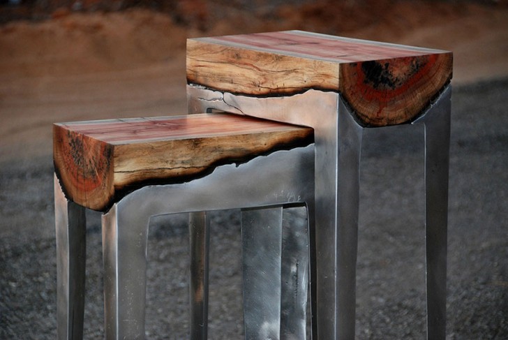 11. Fusione perfetta tra il legno e l'alluminio.