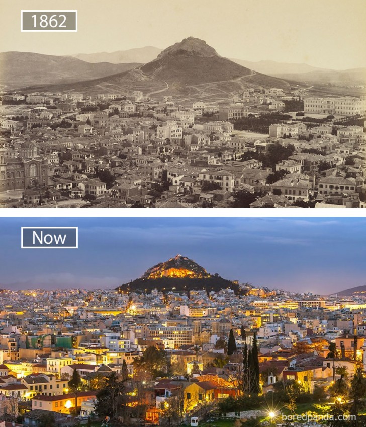 12. Même le profil de l'Athènes antique a beaucoup changé.