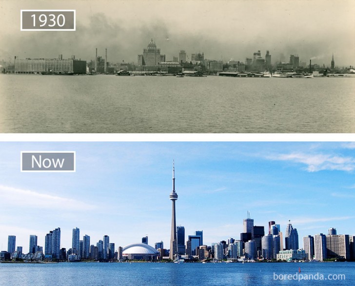 14. Toronto, l’une des villes les plus culturelles du monde, il y a 70 ans et aujourd'hui.