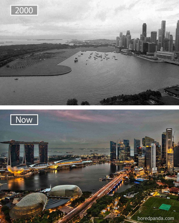 5. Singapore, la città-Stato centro finanziario del mondo dal 2000 a oggi.