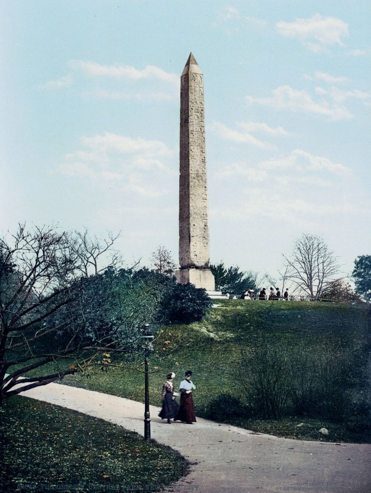 De obelisk in Central Park