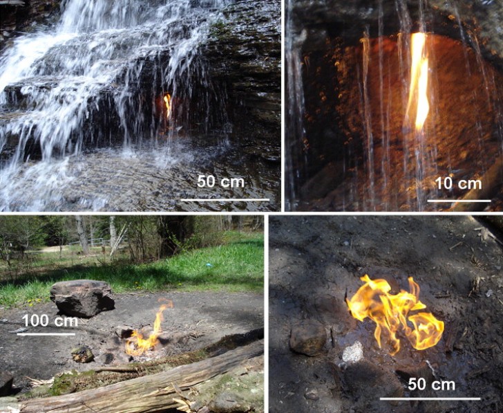 La leyenda dice que la llama fue encendida centenares de años atras por nativos americanos.