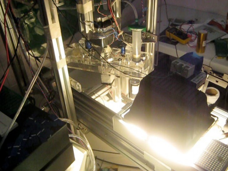 What they have created looks very much like a 3D printer that produces functioning solar panels -- one every 15 seconds!