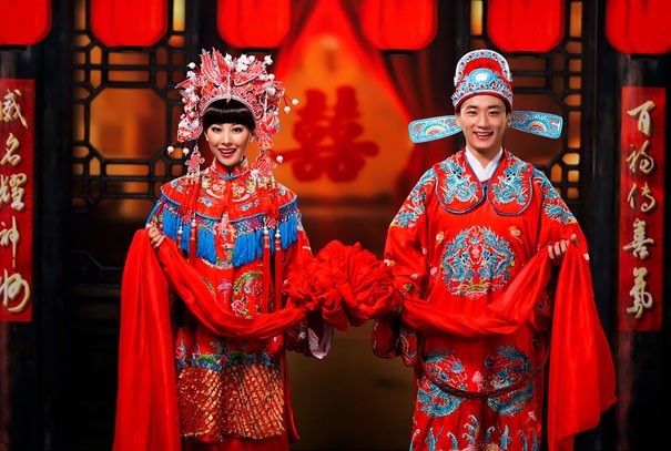 10. Même en Chine, la couleur la plus prisée pour la cérémonie la plus importante est le rouge.