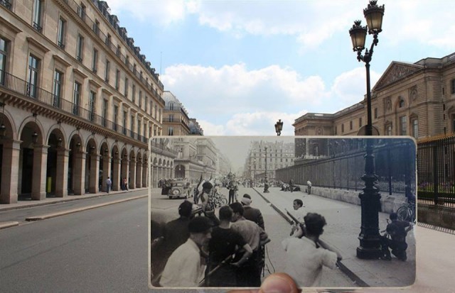 Rue De Rivoli (scattata il 25 agosto 1944)