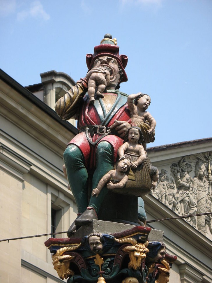 Nous ne savons pas ce qui est vrai mais la seule certitude est que la statue a terrorisé les enfants suisses pendant 500 ans