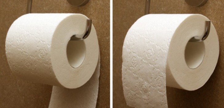 What is the right direction of the toilet paper? The inventor himself tells us!