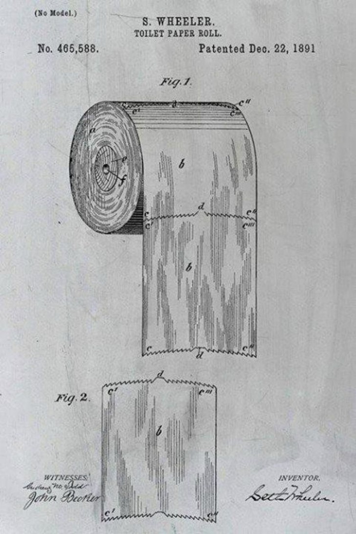 What is the right direction of the toilet paper? The inventor himself tells us!