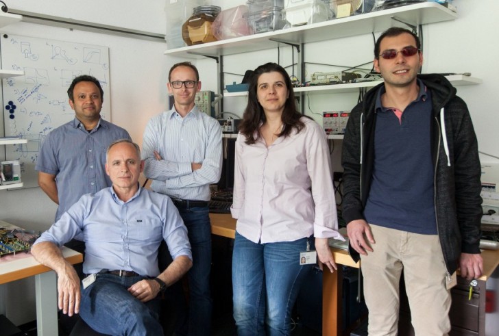 De wetenschappers in hun lab in Zürich: