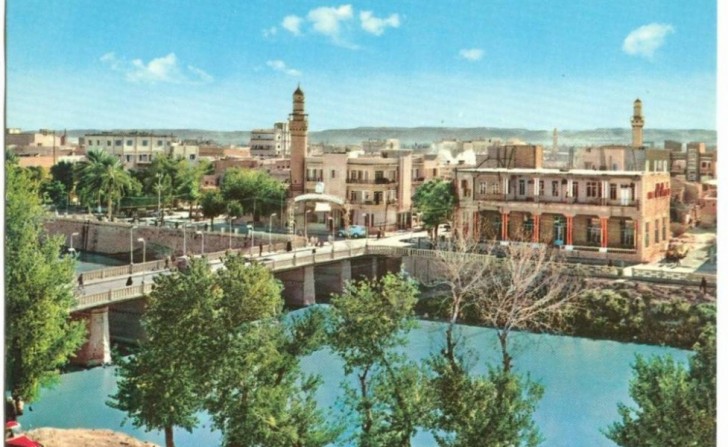 L'image de la ville de Deir ez-Zor, dans la partie orientale du pays, toujours dans les années soixante.