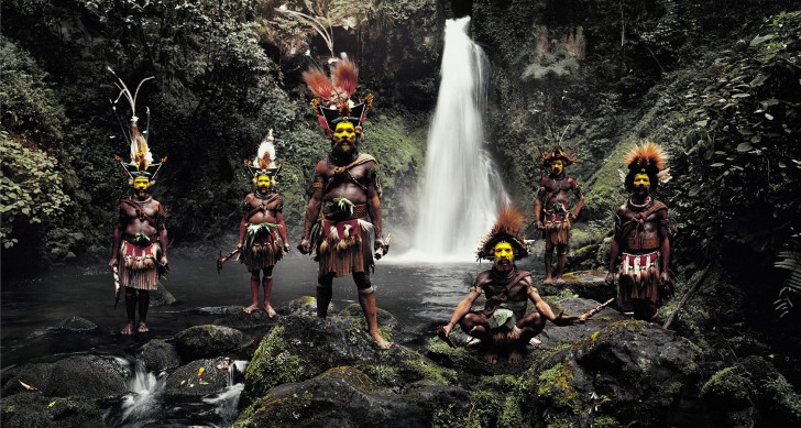 De Huli's (Papoea-Nieuw-Guinea)